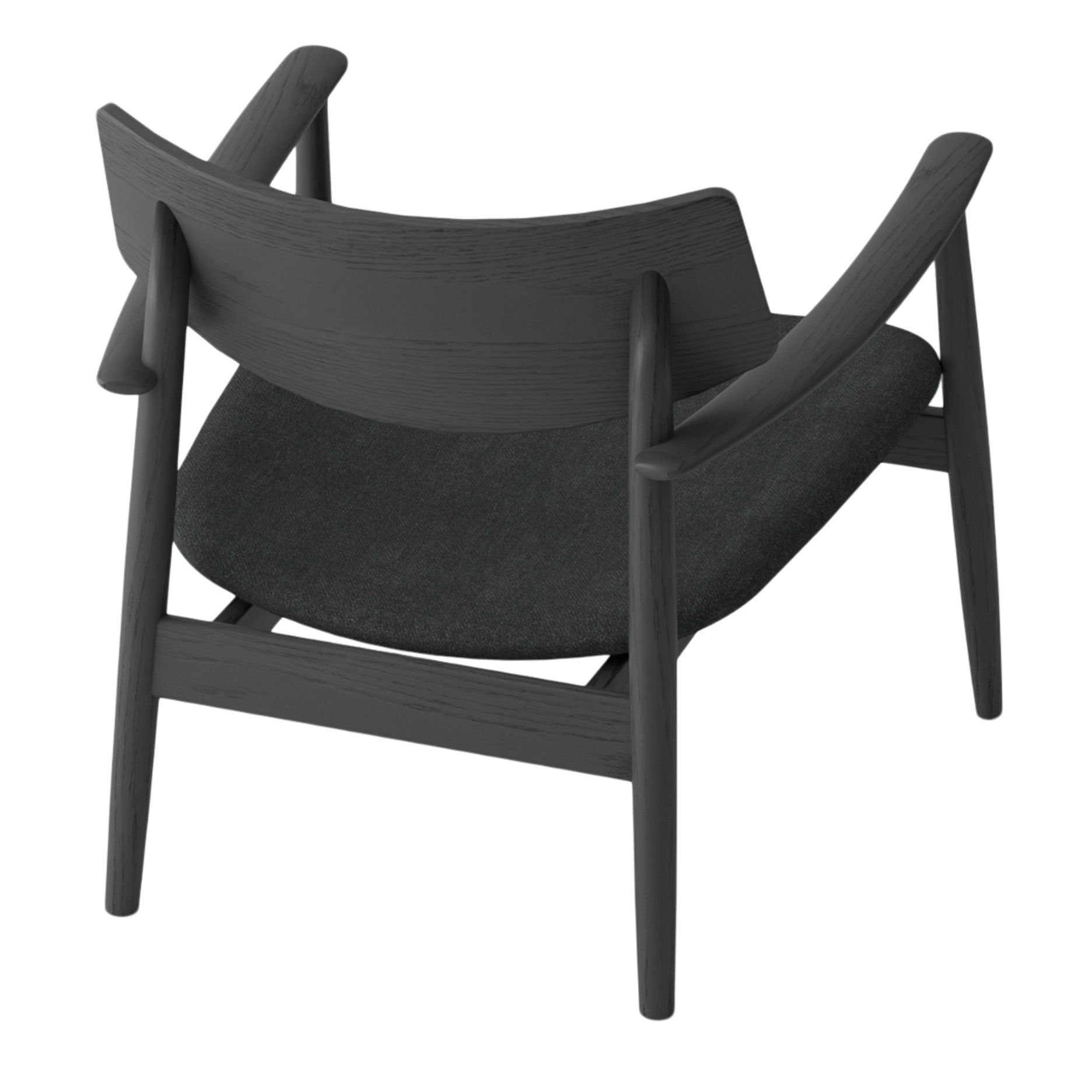 Vedersø loungestol m. stofsæde